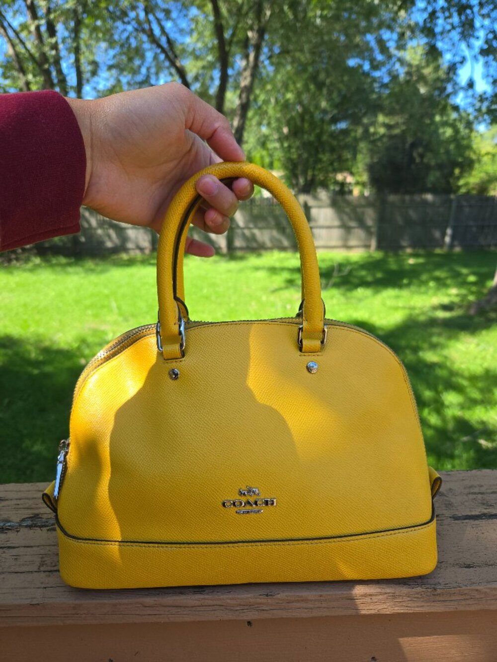 Coach Mini Sierra Satchel #F57555